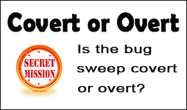 Bug Sweeping Cost in Fareham